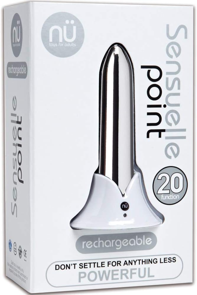 Nu Sensuelle Point G-Spot Bullet Vibe- Silver