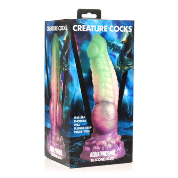 Creature Cocks AquaPhoenix Silicone Dildo