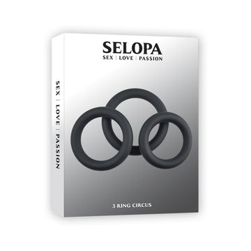 Selopa 3 Ring Circus Cock Rings