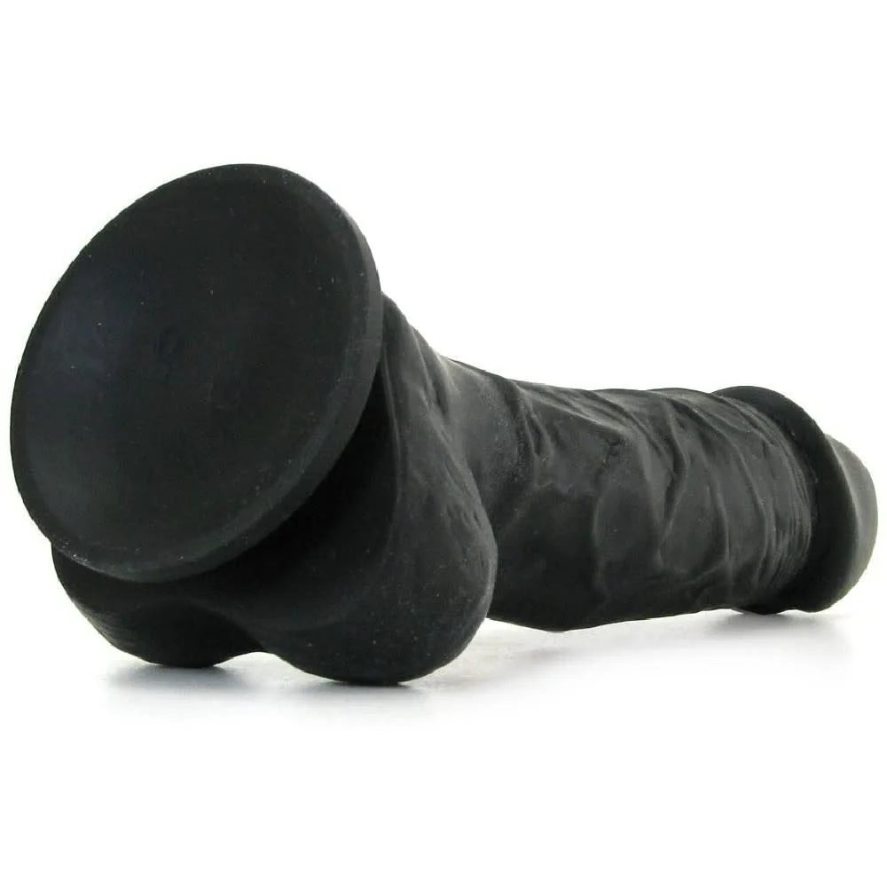 Colours Pleasures 7" Dildo Black