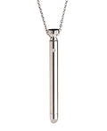 Charmed Vibrating Stainless Steel Necklace