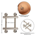 Metal Nipple Crossbar Vices