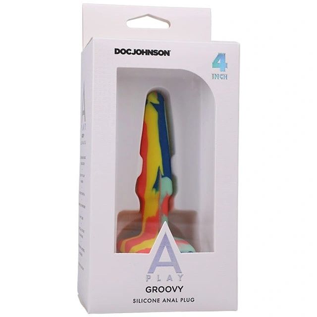 A-Play Groovy 4" Silicone Anal Plug