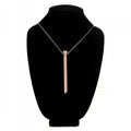 Charmed Vibrating Stainless Steel Necklace