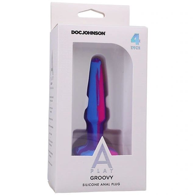 A-Play Groovy 4" Silicone Anal Plug