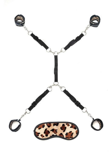 7 pc Bed Spreader Set Leopard